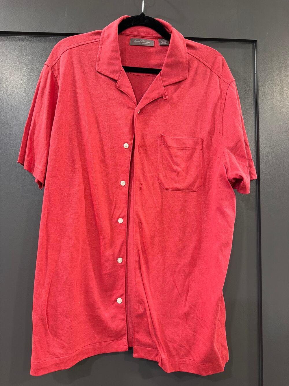 Daniel Cremieux Signature Linen Blend Button Up Camp Shirt